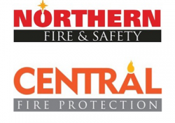 northern fire & safety and central fire protection logos
